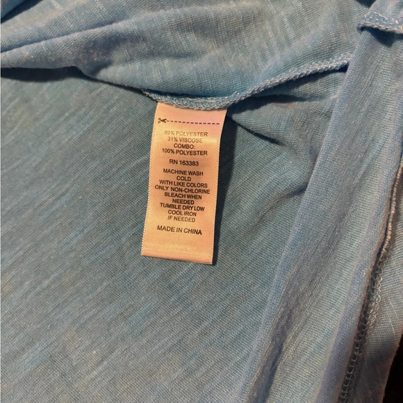 RIO & RIAN Lace Back Tee Large Super‎ soft! - Picture 5 of 6